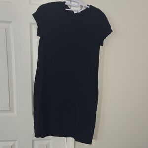 Black Short Sleeve Dress
